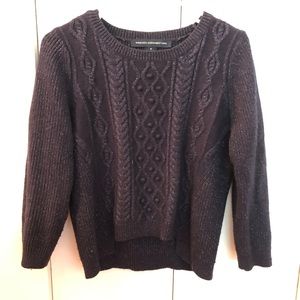 French Connection sweater with sparkles- Size S